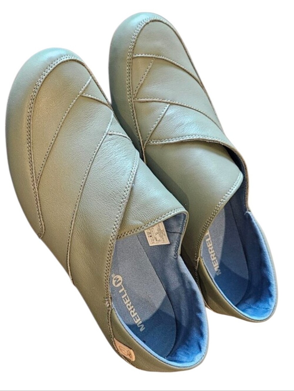 Merrell Inde Lave Slip-On Loafers, Color Is Vertiver, Size 10